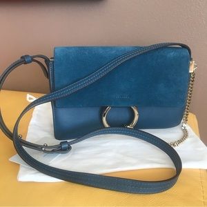 Chloe/ Authentic/bag/crossbody/New/ blue